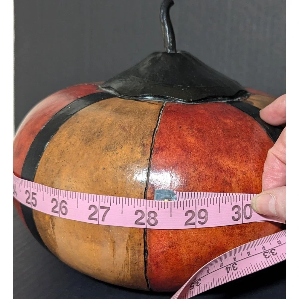 Contemporary Basket Fillers for Lrg‎ Basket Set of Three Large Gourd & Two Orbs